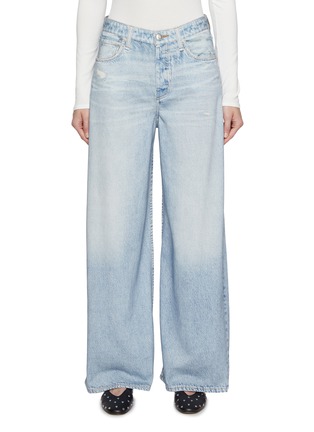 Main View - Click To Enlarge - RAG & BONE - Miramar Sofie Light Washed Cropped Jeans