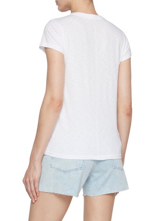 Back View - Click To Enlarge - RAG & BONE - The Slub Organic Cotton T-Shirt