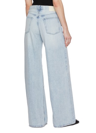 Back View - Click To Enlarge - RAG & BONE - Sofie Featherweight Light Washed Jeans