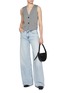 Figure View - Click To Enlarge - RAG & BONE - Sofie Featherweight Light Washed Jeans