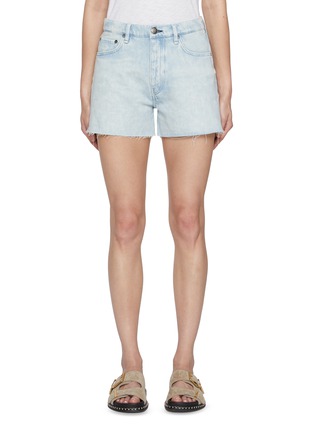Main View - Click To Enlarge - RAG & BONE - Vintage Light Washed Cut Off Shorts