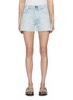Main View - Click To Enlarge - RAG & BONE - Vintage Light Washed Cut Off Shorts