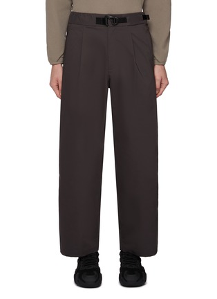 Main View - Click To Enlarge - GOLDWIN - Buckle Straight Leg Pants