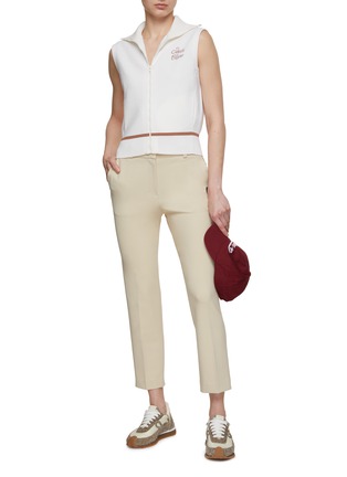 Figure View - Click To Enlarge - SOUTHCAPE - Logo Waist Tapered Pants