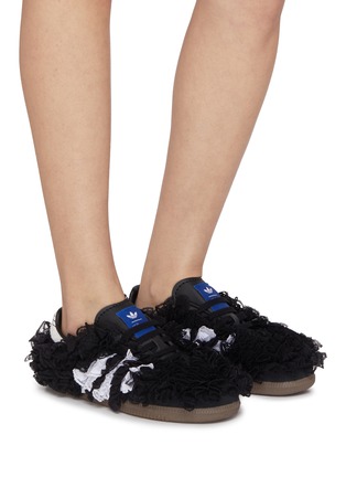 Figure View - Click To Enlarge - ADIDAS - x Caroline Hu Samba OG Low Top Sneakers