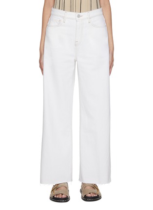 Main View - Click To Enlarge - FRAME - Le Jane Wide Crop Jeans