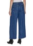 Back View - Click To Enlarge - FRAME - Pixie Wide Leg Medium Washed Jeans