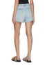 Back View - Click To Enlarge - FRAME - Le Bardot Exposed Button Shorts