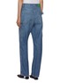 Back View - Click To Enlarge - BOTTEGA VENETA - Slouchy Medium Wash Cargo Jeans