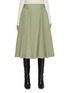 Main View - Click To Enlarge - BOTTEGA VENETA - Elastic Waist Cotton Skirt