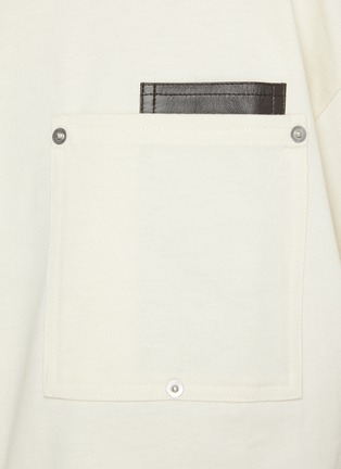  - BOTTEGA VENETA - Cotton Jersey Cropped T-Shirt