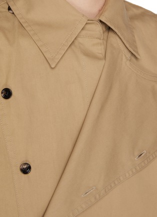  - BOTTEGA VENETA - Layered Cotton Twill Shirt