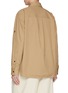 Back View - Click To Enlarge - BOTTEGA VENETA - Layered Cotton Twill Shirt