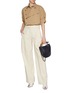 Figure View - Click To Enlarge - BOTTEGA VENETA - Layered Cotton Twill Shirt