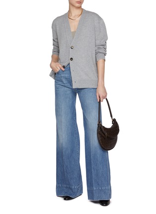 Figure View - Click To Enlarge - BOTTEGA VENETA - Classic Loose Cotton Denim Jeans