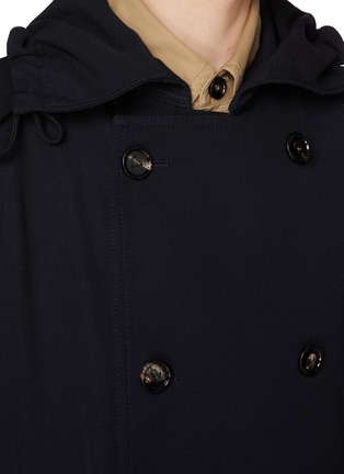  - BOTTEGA VENETA - Compact Wool Trench Coat