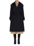 Main View - Click To Enlarge - BOTTEGA VENETA - Compact Wool Trench Coat