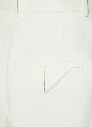  - BOTTEGA VENETA - Cotton Twill Wide Leg Cotton Trousers