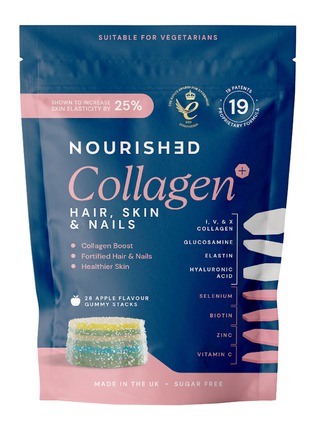 Main View - Click To Enlarge - NOURISHED - Collagen + Hair Skin & Nails Vitamin Gummies