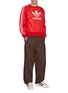 Figure View - Click To Enlarge - ADIDAS - x Wales Bonner Logo Cotton Blend Sweater