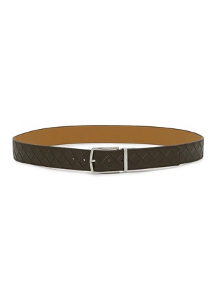 Main View - Click To Enlarge - BOTTEGA VENETA - Intrecciato Leather Belt