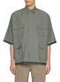 Main View - Click To Enlarge - TECLOR - Patch Pocket Shirt