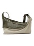 Main View - Click To Enlarge - BOTTEGA VENETA - Small Zigzag Leather Canvas Shoulder Bag