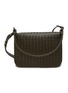 Main View - Click To Enlarge - BOTTEGA VENETA - Small Swing Intrecciato Leather Messenger