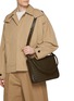 Figure View - Click To Enlarge - BOTTEGA VENETA - Small Swing Intrecciato Leather Messenger