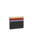 Figure View - Click To Enlarge - BOTTEGA VENETA - Intrecciato Rainbow Leather Credit Card Case