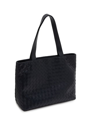 Detail View - Click To Enlarge - BOTTEGA VENETA - Small Avenue Intrecciato Leather Tote Bag