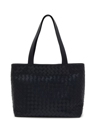 Main View - Click To Enlarge - BOTTEGA VENETA - Small Avenue Intrecciato Leather Tote Bag