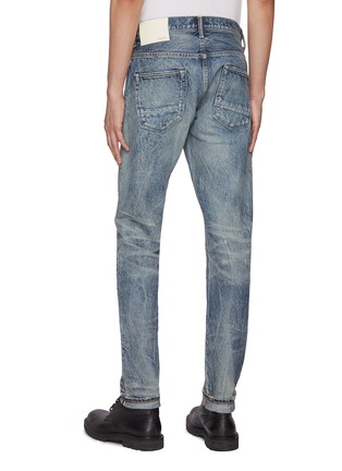 Back View - Click To Enlarge - WASHI - Hishi Utsusemi Cotton Washi Paper Jeans