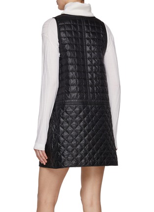 Back View - Click To Enlarge - MONCLER - Quilted Puffer Dress