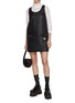 Figure View - Click To Enlarge - MONCLER - Quilted Puffer Dress