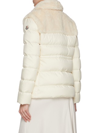 Back View - Click To Enlarge - MONCLER - Oiron Belted Zip Up Jacket