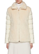 MONCLER | Oiron Belted Zip Up Jacket | Women | Lane Crawford