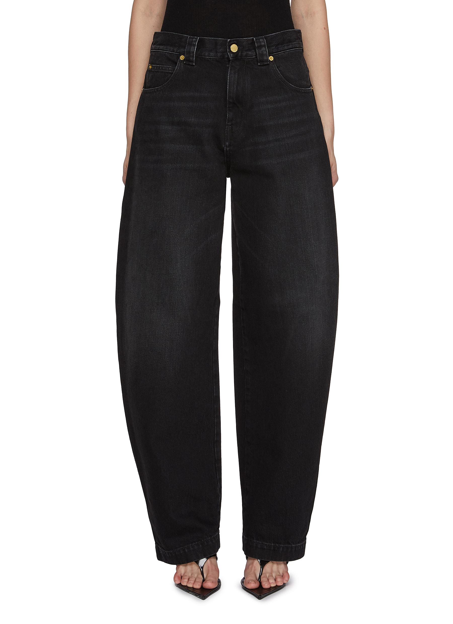 DARKPARK | Audrey Barrel Leg Dark Wash Carpenter Jeans | Women 