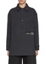 Main View - Click To Enlarge - DARKPARK - Alex Sweatshirt Polo Top