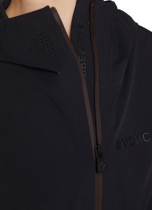  - MONCLER - Belted Windbreaker Jacket