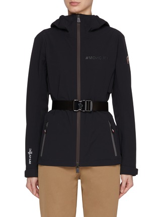 Main View - Click To Enlarge - MONCLER - Belted Windbreaker Jacket