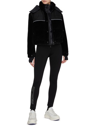 Figure View - Click To Enlarge - MONCLER - Back Pocket Leggings