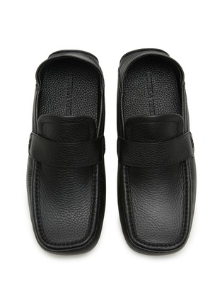 Detail View - Click To Enlarge - BOTTEGA VENETA - Shore Leather Driver Penny Loafers