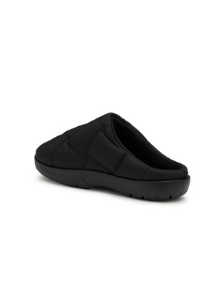  - BOTTEGA VENETA - Puffy Quilted Technical Nylon Snap Slipper