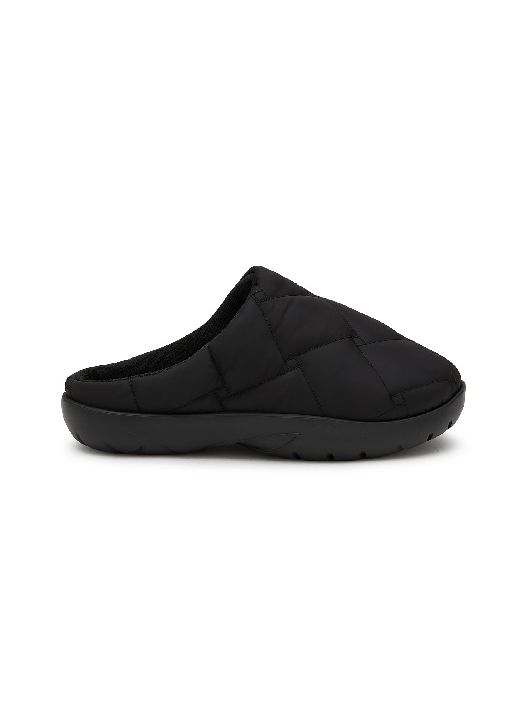 BOTTEGA VENETA | Puffy Quilted Technical Nylon Snap Slipper BOTTEGA VENETA | Puffy Quilted Technical Nylon Snap Slipper