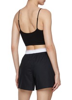 ALEXANDERWANG | Bodywear Cotton Boxer Shorts | BLACK | Women