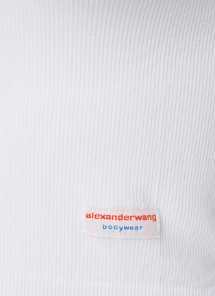 Detail View - Click To Enlarge - ALEXANDER WANG - Bodywear Long Sleeve Cardigan