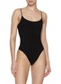 Figure View - Click To Enlarge - ALEXANDER WANG - Bodywear Rib Tank Bodysuit