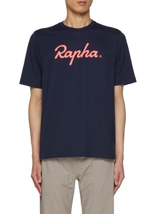 Main View - Click To Enlarge - RAPHA - Short Sleeve Logo Organic Cotton T-Shirt