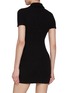Back View - Click To Enlarge - SELF-PORTRAIT - Embellished Button Knit Mini Dress